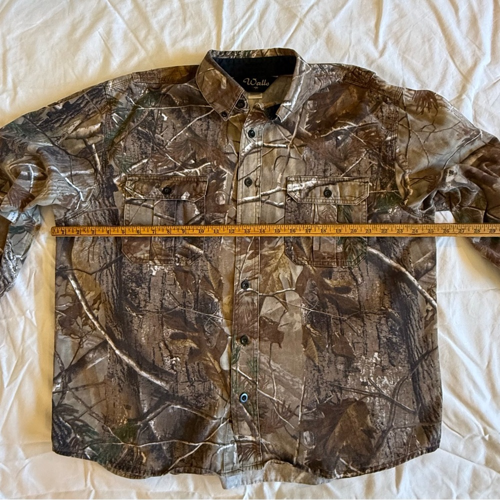 Walls Men's Woodland Camo Shirt Jacket